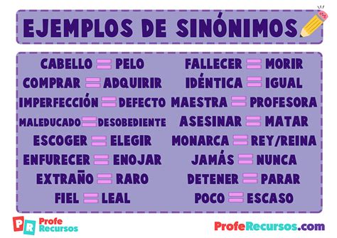 synonymo|español .